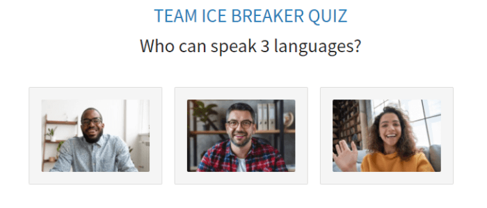 Icebreaker quiz for team building - FlexiQuiz
